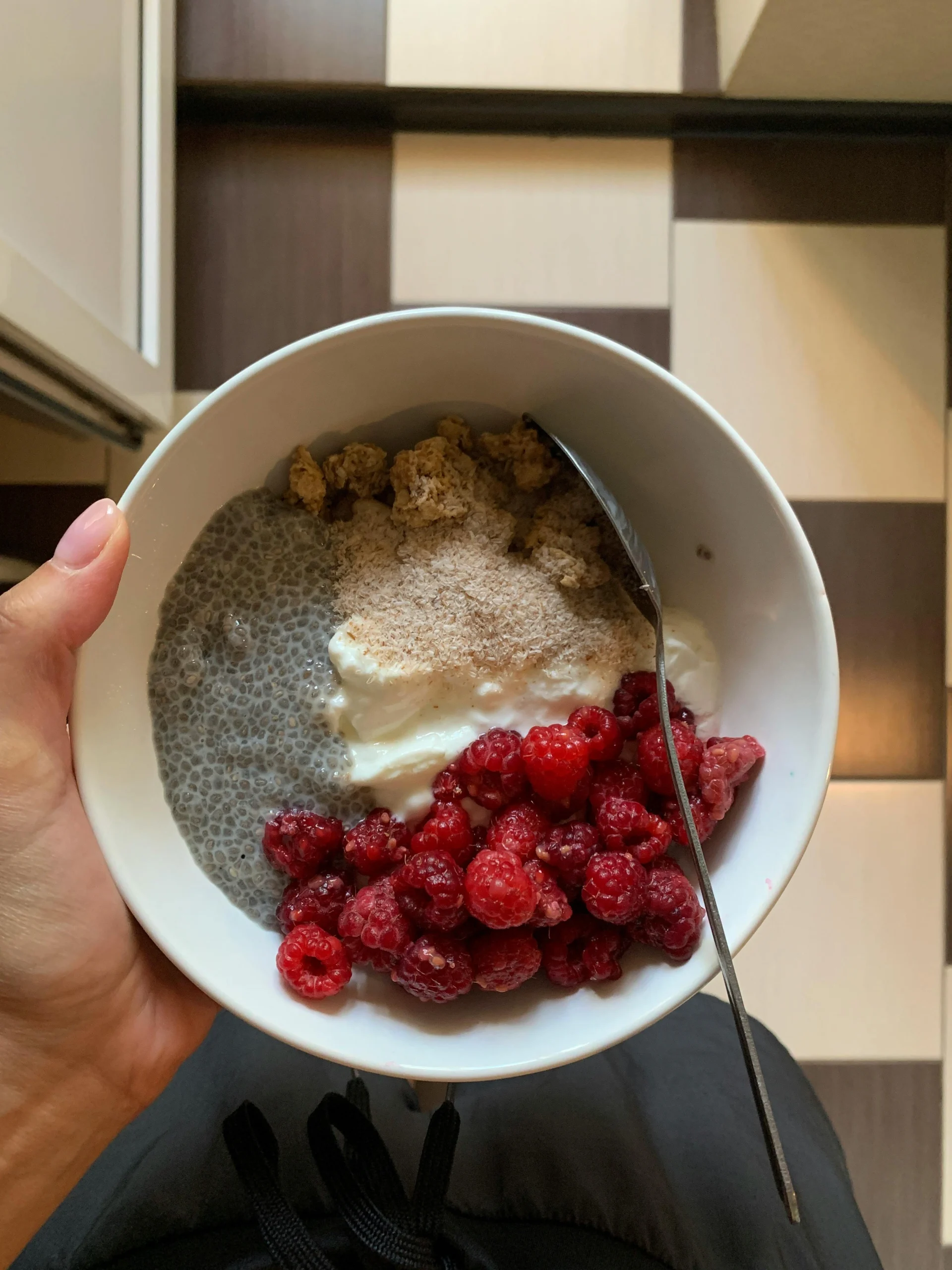 eat smart ideas with a sweet breakfast paired with yogurt and fruit