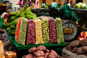 food myths about expensive health foods shown with affordable staple groceries