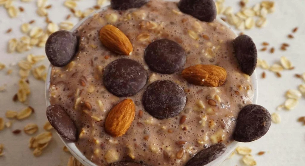 oats banana yogurt seeds