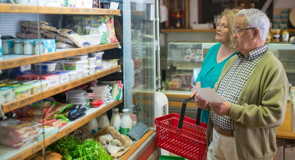 Variety of protein foods for easy grocery shopping