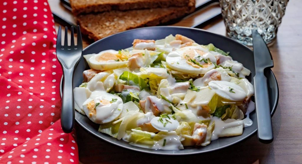 One repeat sauce like a simple yogurt dressing can support several quick dinners through the week