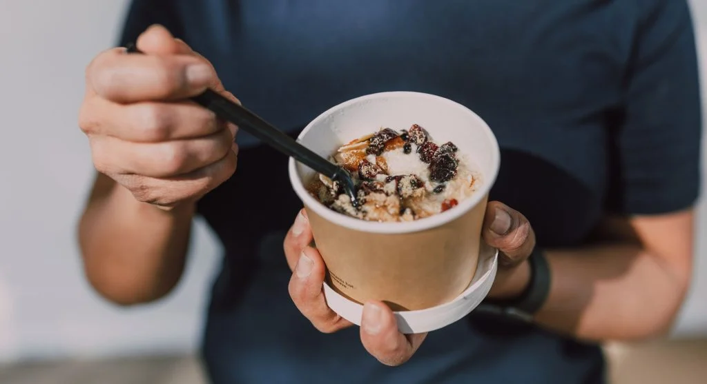 Breakfast is planned to travel well when one repeated portable option supports busy mornings consistently
